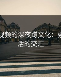 探寻91视频的深夜蹲文化：娱乐与生活的交汇