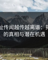 51网网址传闻越传越离谱：揭秘背后的真相与潜在机遇