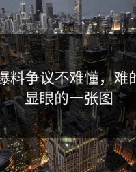 51吃瓜爆料争议不难懂，难的是最不显眼的一张图