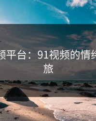 惊艳视频平台：91视频的情绪顶上之旅